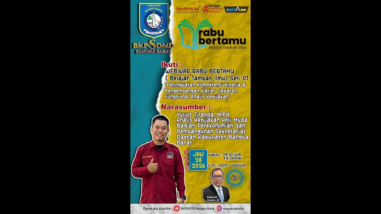 Webinar Rabu Bertamu Seri 01 Tahun 2026