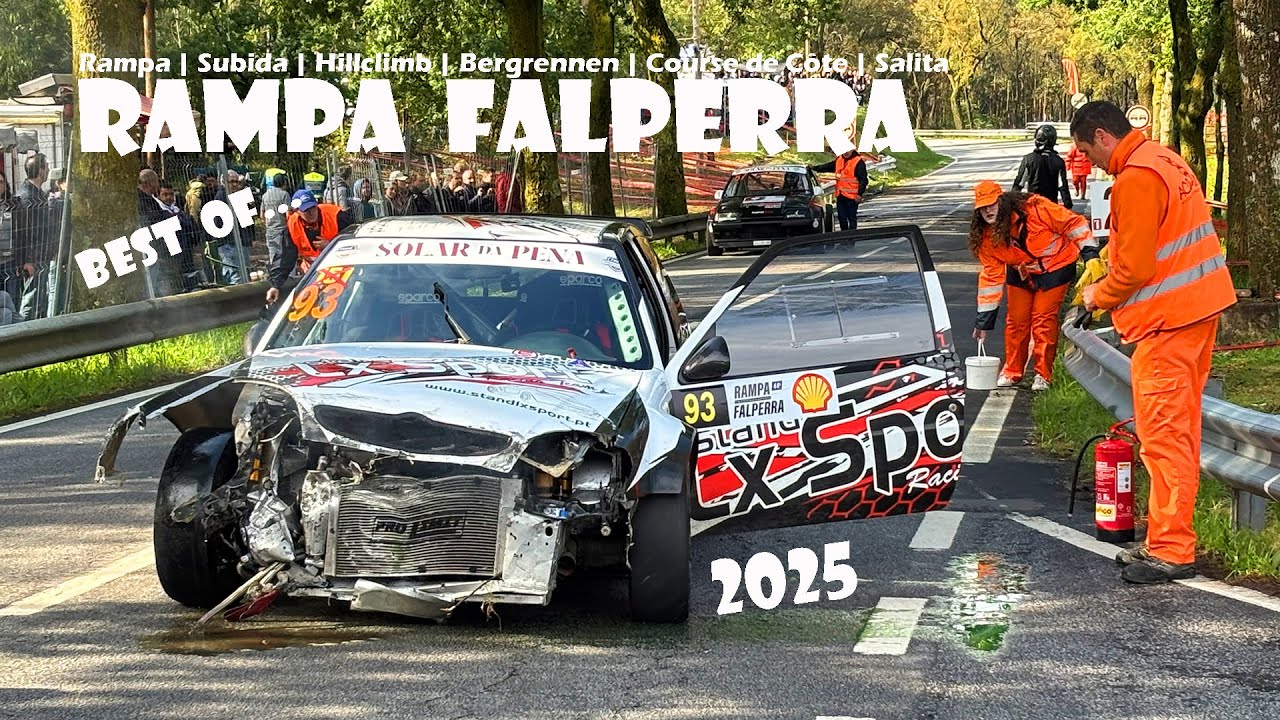 Rampa Falperra 2025 | Best of Racing Action and Sound | Crash | European Hillclimb | RaceMedia24.tv