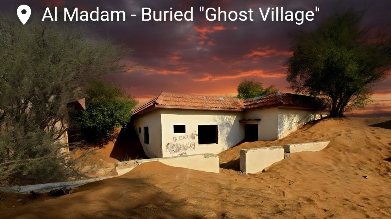 Al Madam Ghost Village 4K &ndash; Buried Desert Town in UAE | POV Walk