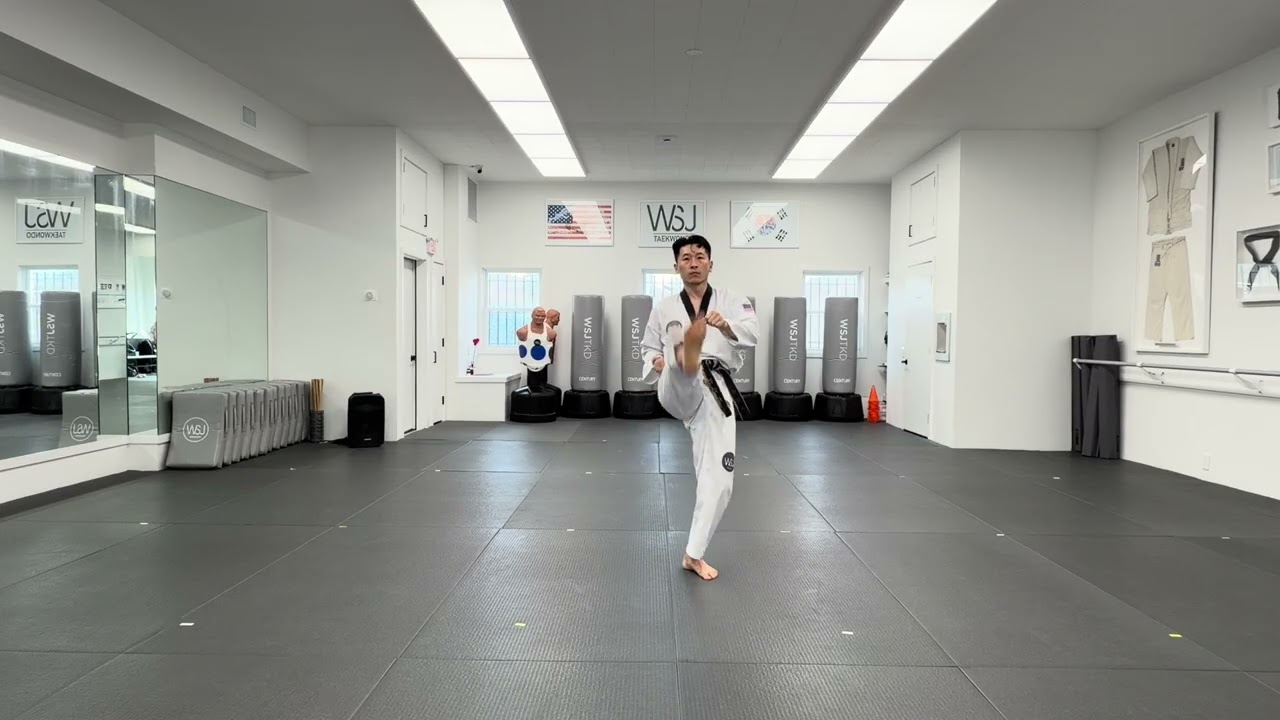Jitae poomsae (Normal Speed) Black Belt 3rd Dan Curriculum