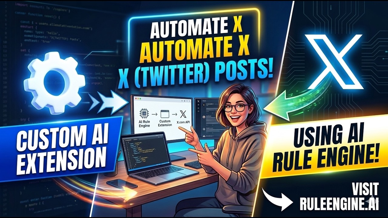 Automate Your X (Twitter) Content with AI Rule Engine Extensions