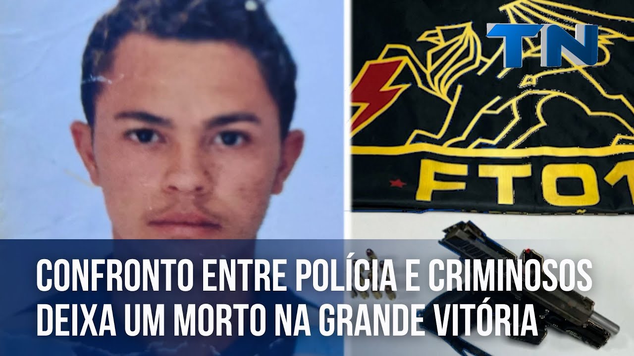 Confronto entre polícia e criminosos deixa um morto na Grande Vitória