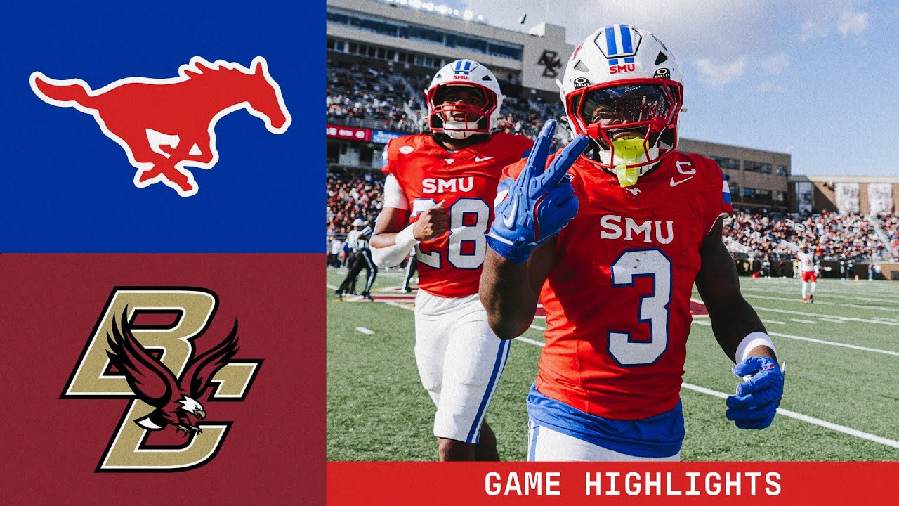 SMU vs. Boston College Highlights | SMU Football