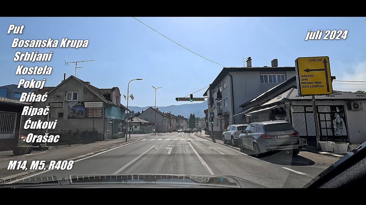 Put Bosanska Krupa - Bihać - Orašac (07/2024)