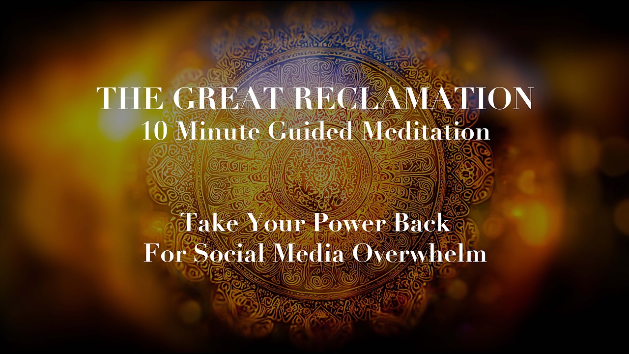 10 Minute Guided Meditation ASMR | THE GREAT RECLAMATION