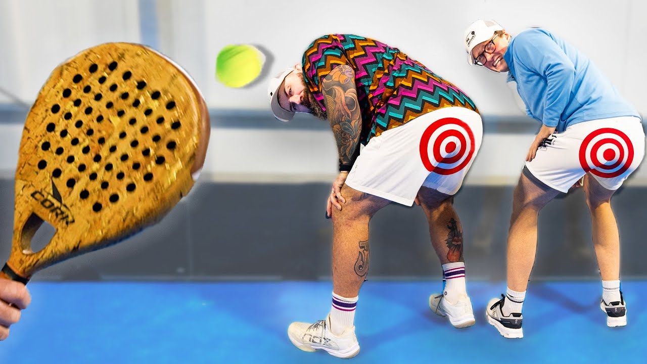 Loser Becomes The Target! (Padel with Joe Marler & Max Fosh)