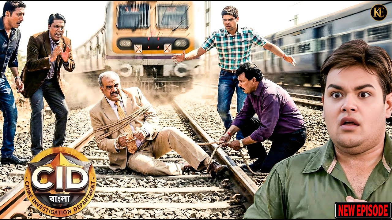 ট্র্যাকে বাঁধা এসিপিকে বাঁচাতে পৌঁছায় সিআইডির দল। সিআইডি || এপিসোড 2026