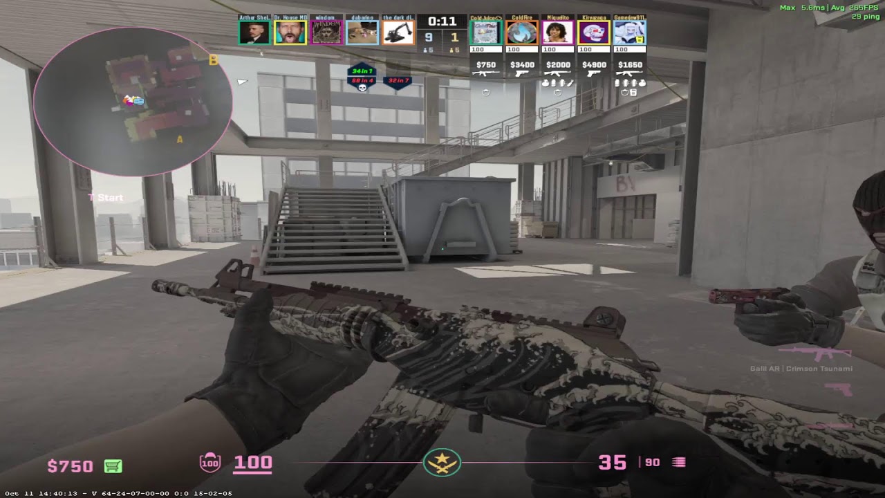 road to 100k sub csgo2 and coldfire extracts