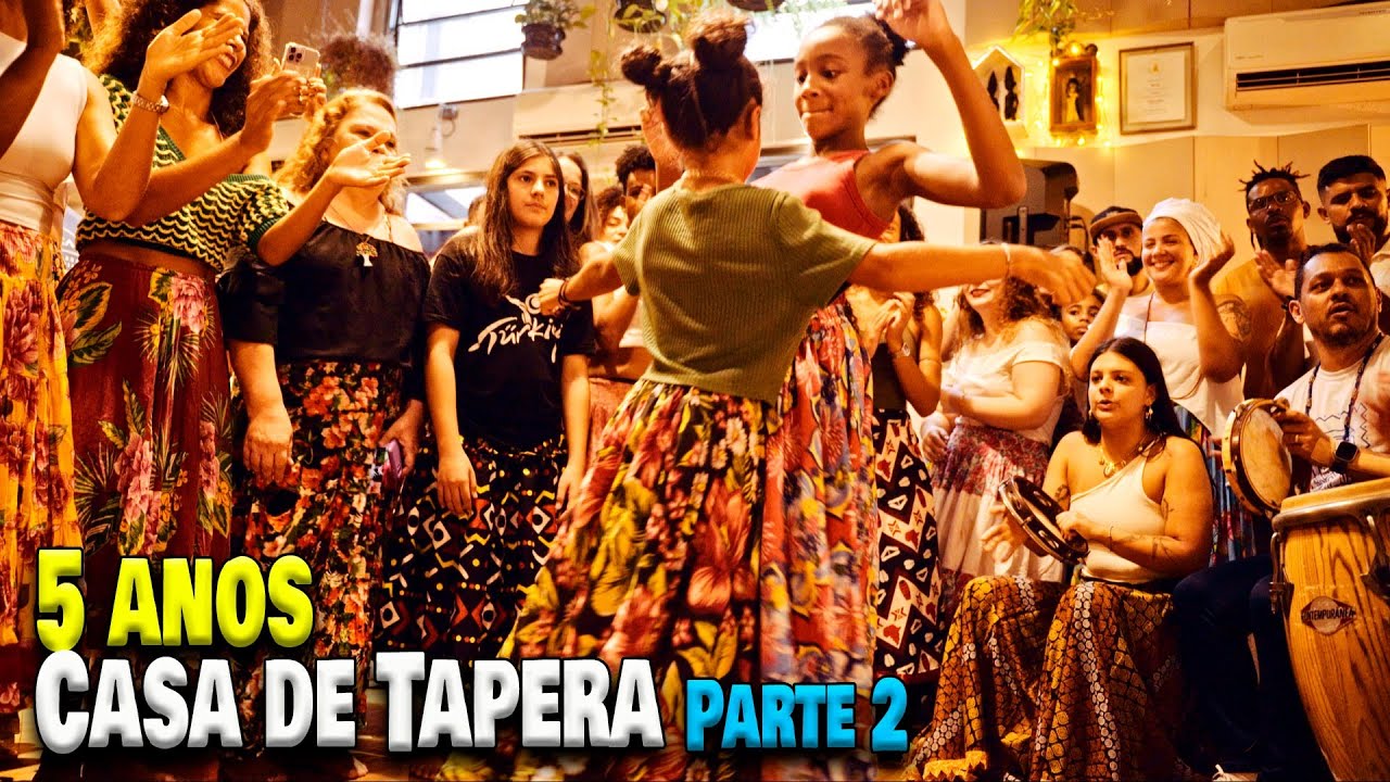 #Aniversario de 5 anos da Escola de Samba de Roda on-line Casa de Tapera - 2025 parte2 #capoeiraviva