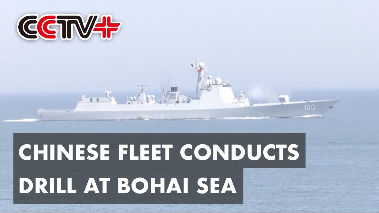 Chinese Fleet Conducts Live-fire Drill at Bohai Sea