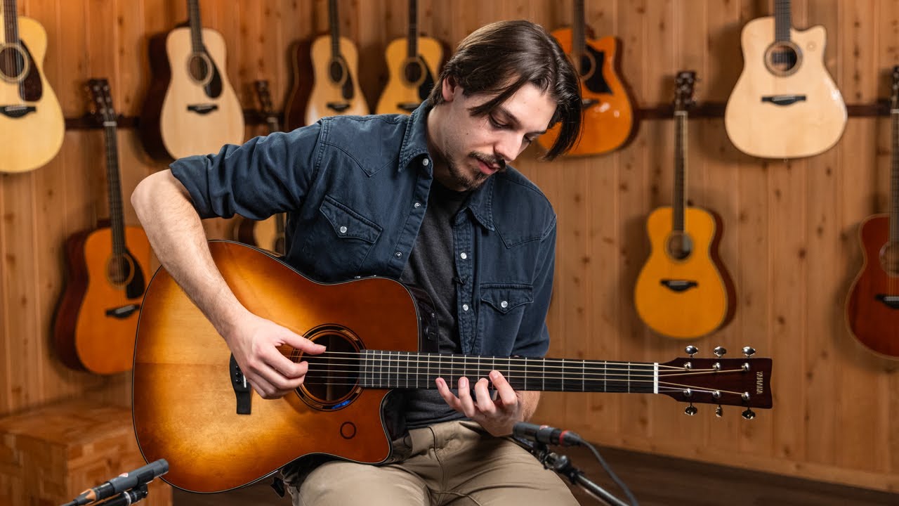 Yamaha TAG3 C TransAcoustic Acoustic-Electric Guitar | Demo and Overview with Brandon Soriano