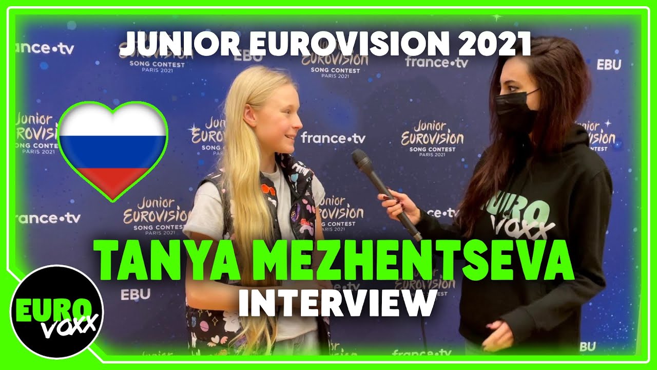RUSSIA JUNIOR EUROVISION 2021: Tanya Mezhentseva - Mon Ami (INTERVIEW)