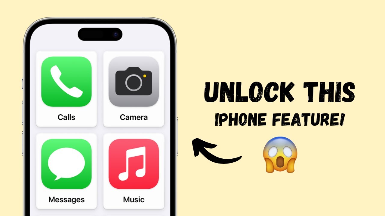 How to Enable iOS 17 NEW MODE (Assistive Access)