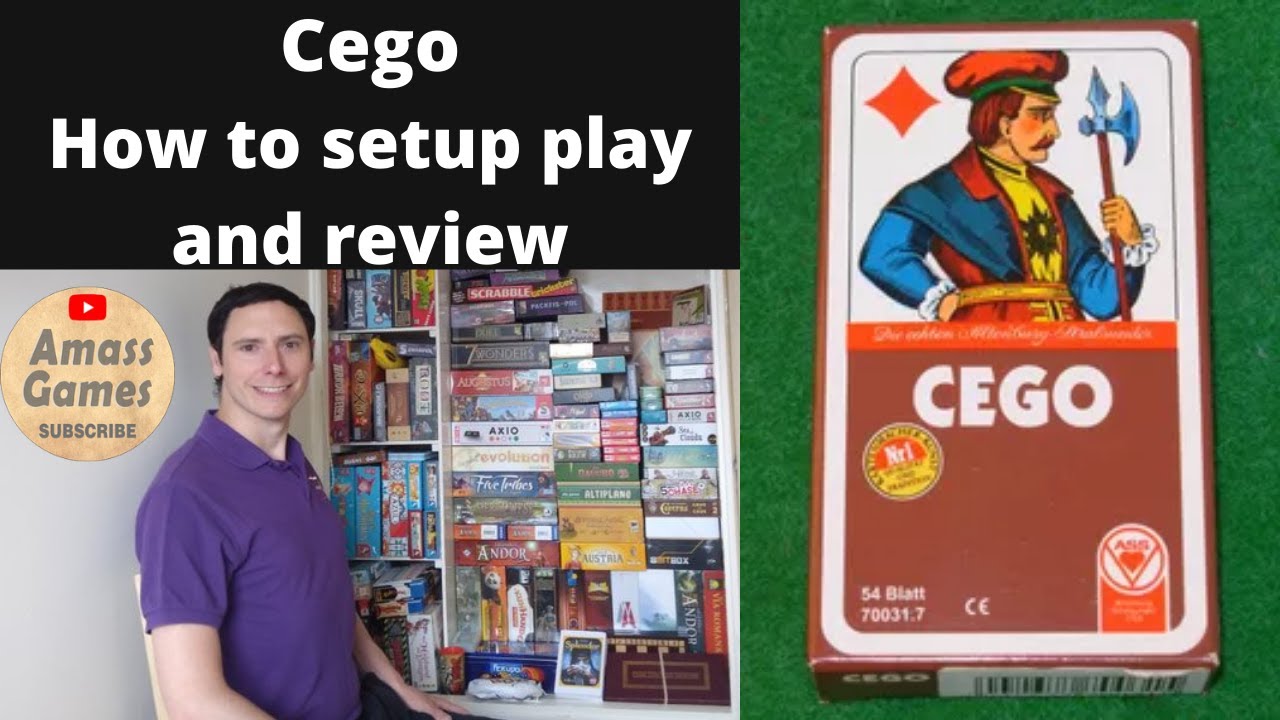 Как настроить, играть и сделать обзор Cego от * AmassGames * Традиционная немецкая карточная игра...