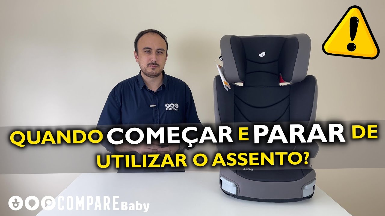 Quando COMEÇAR e PARAR de Usar o ASSENTO de Carro | ❗ Assento Infantil deve ser usado até qual idade
