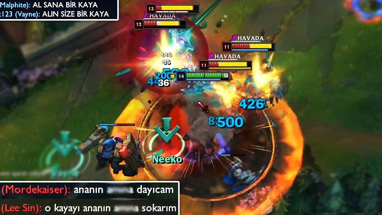 malphite bombabomba şarkısı ile tek atıyor ve dünya 3 saniyeliğine güzelleşiyor