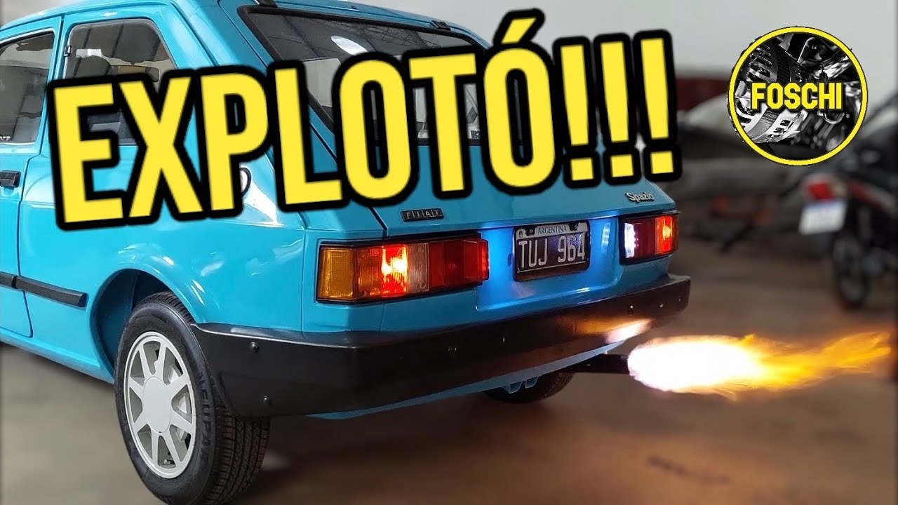 COMO hacer que tu auto ESCUPA FUEGO - FOSCHI