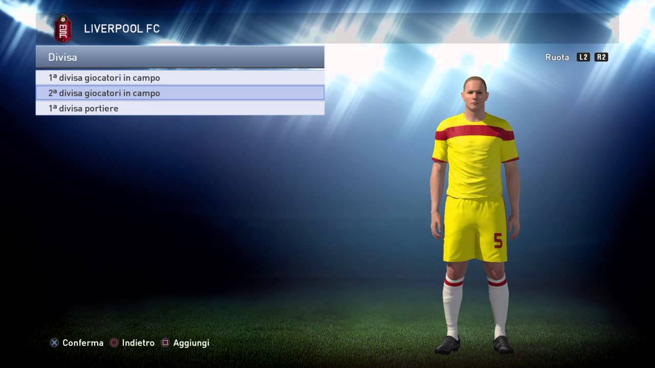 PES 2015 - Liverpool editing PS4