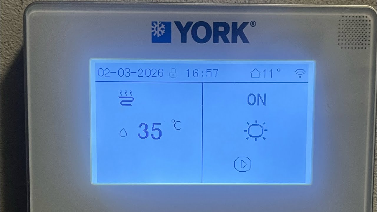 Ogrzewanie pompą ciepła York 7 KW czy to rachunek grozy ? Nie !