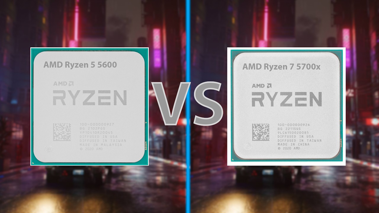 Топ для AM4: Ryzen 5 5600 VS Ryzen 7 5700x
