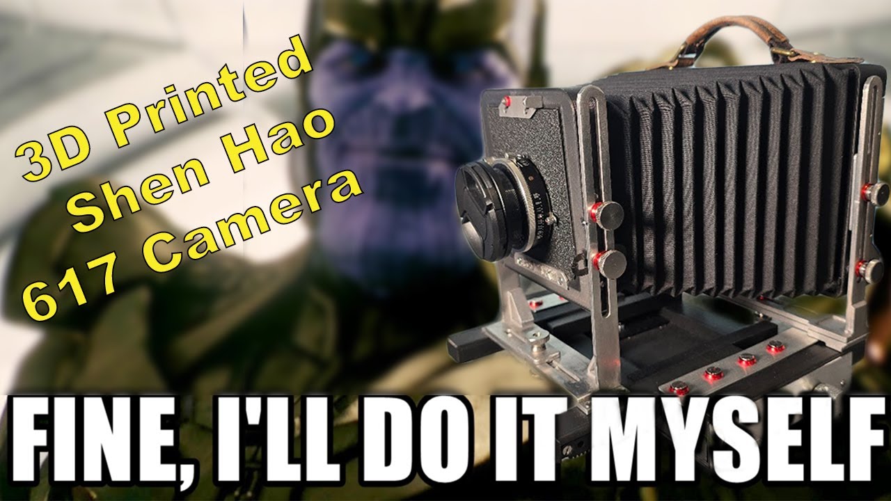 3D Printed 617 View Camera  - Shen Hao Inspired