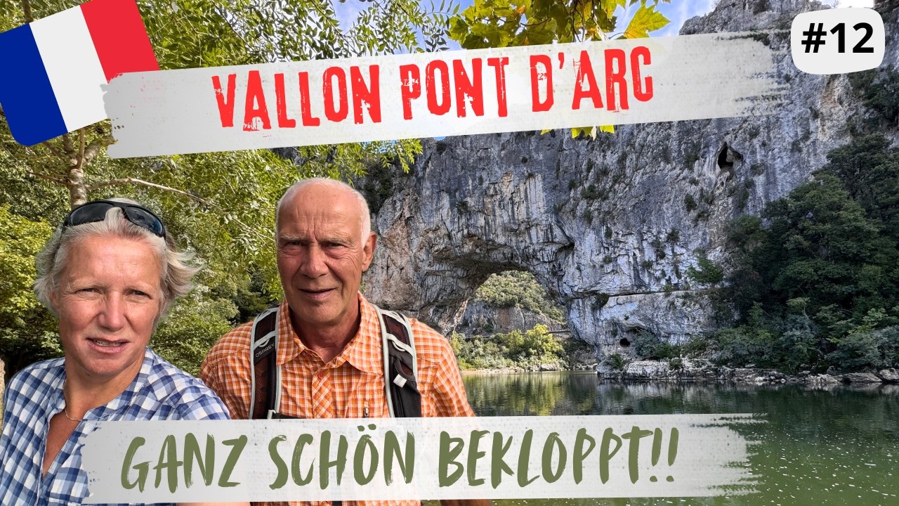 Ardèche mit dem Wohnmobil  | Radtour & völlig bekloppte Motorradfahrer