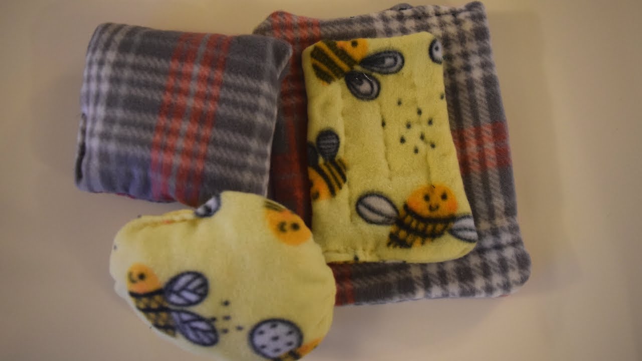 DIY Chinchilla Pillow & Pee Pad