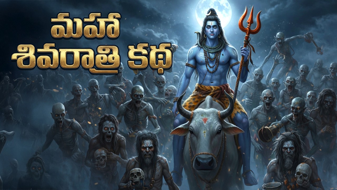మహా శివరాత్రి కథ | Why lord Shiva married Parvathi | Maha Shivaratri Story in Telugu | శివ పురాణం