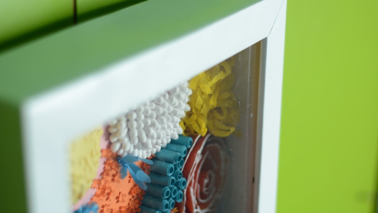Как сделать глубокую рамку своими руками! / DIY shadowbox из картона