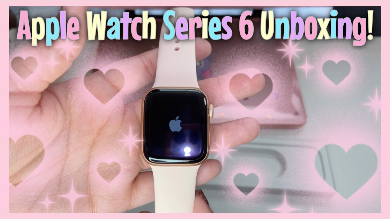 Apple Watch Series 6 Unboxing! *Gold & Pink*