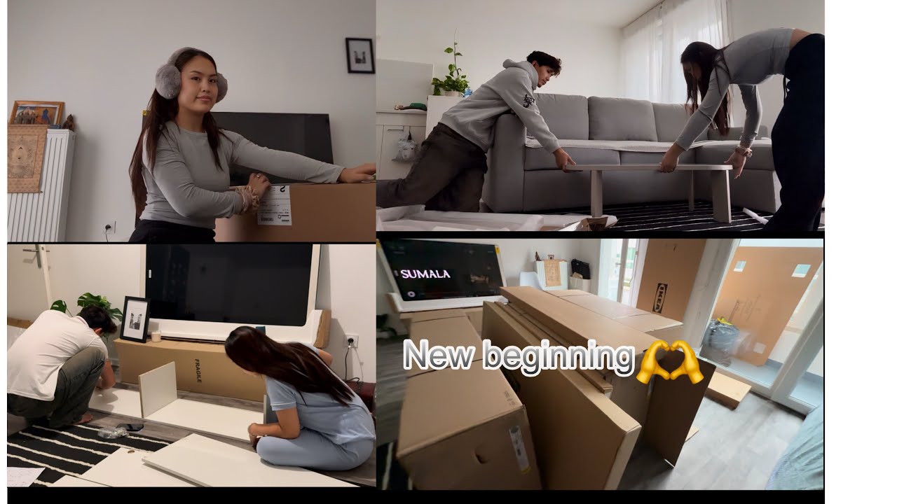 MOVING OUT VLOG || shopping for furniture & decorating || Tibetan vlog 