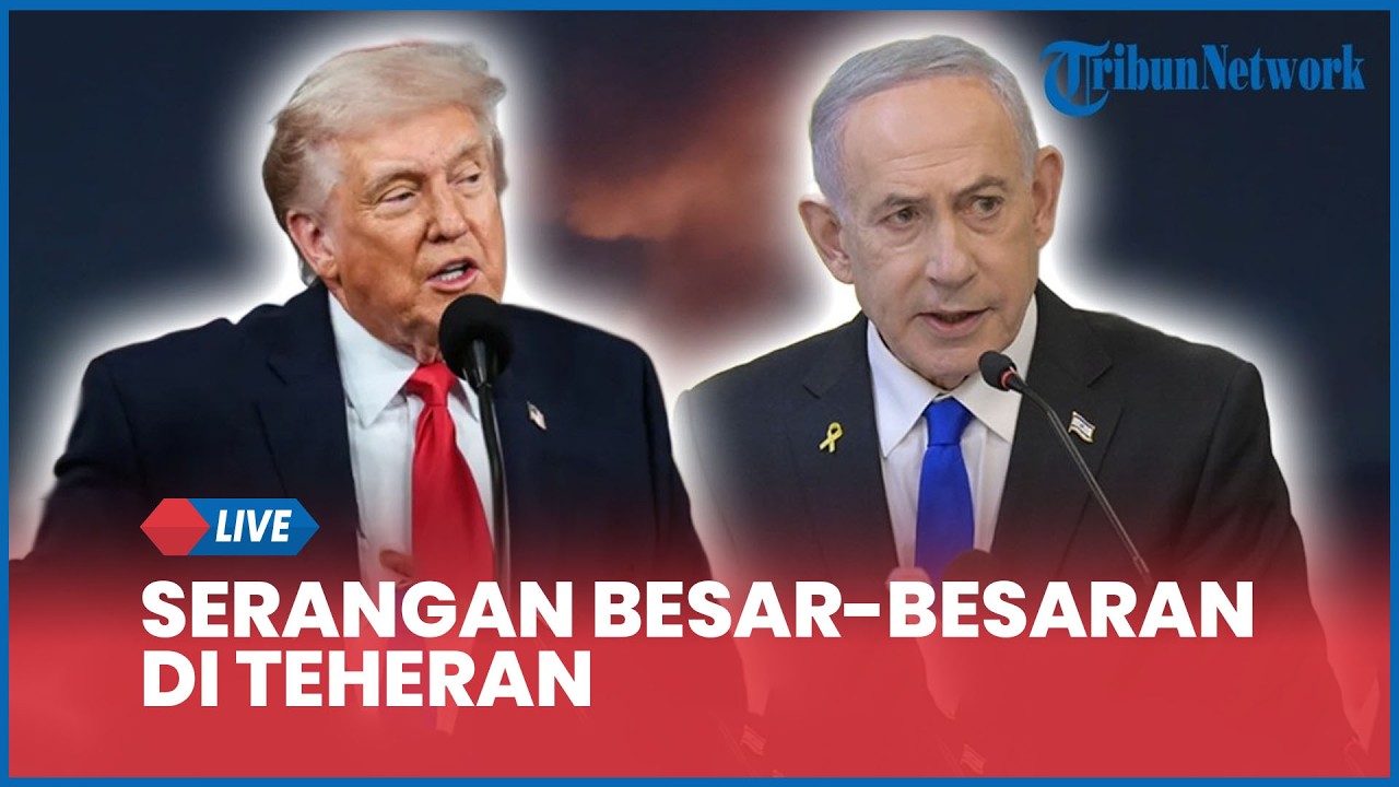 Rangkuman AS-Israel vs Iran: Serangan Besar-besaran di Teheran, Gedung Tel Aviv Dihantam Puing Rudal