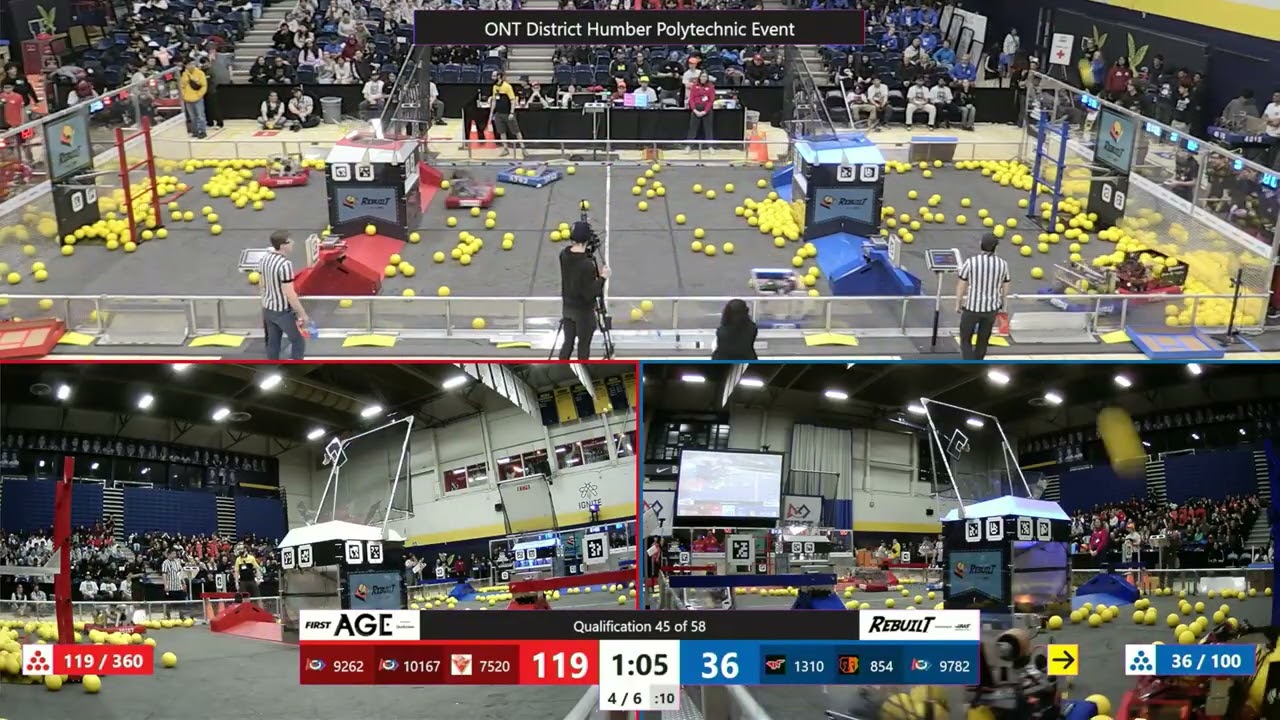 Qualification 45 - 2026 FRC ONT District Humber Polytechnic Event -...