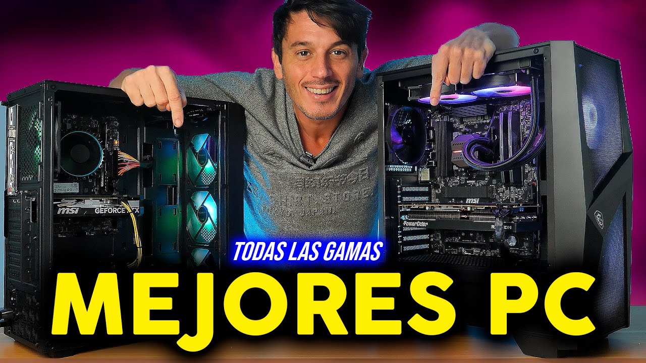 💻 Top 4 PCs Gaming 2025: el MEJOR para tu Presupuesto (Alta, Media y Baja)