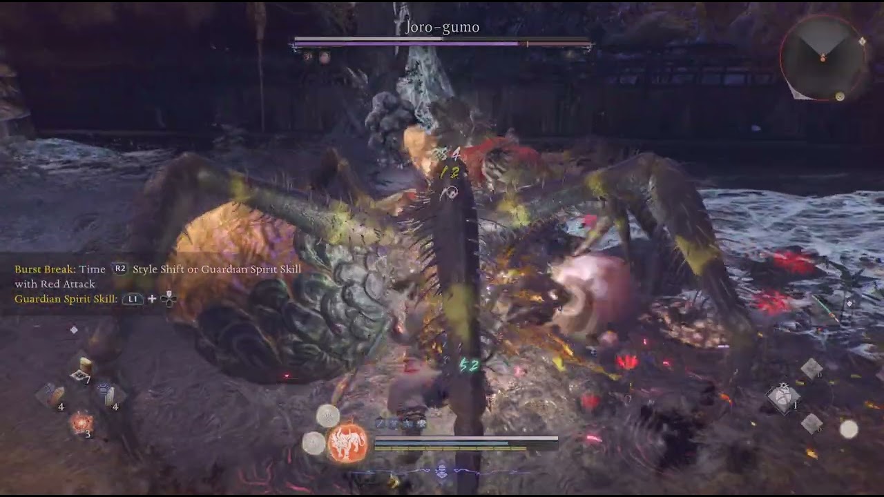 Nioh 3, Joro-Gumo, Boss Fight