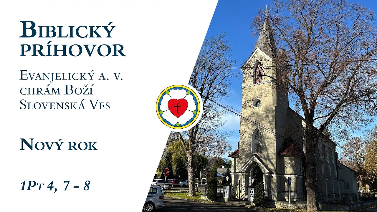 Biblický príhovor na Nový rok