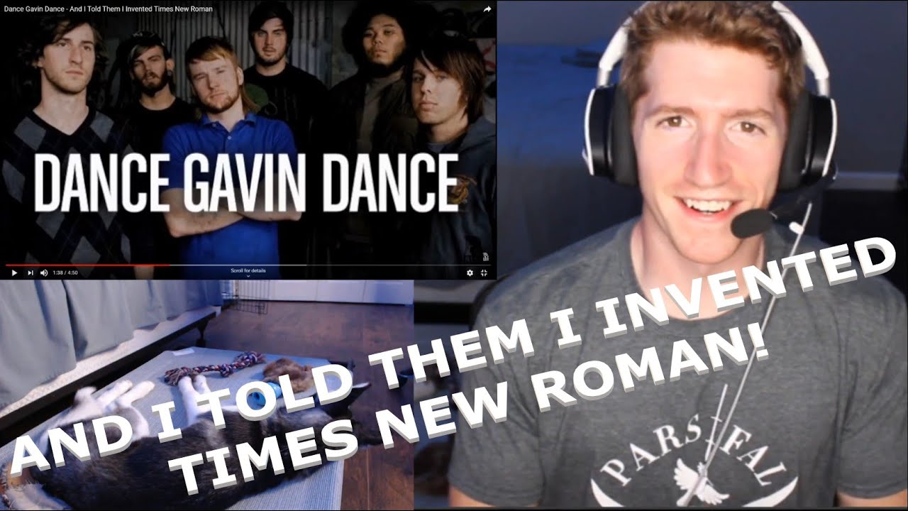 Chris REACTS to Dance Gavin Dance - And I Told Them I Invented Times New Roman