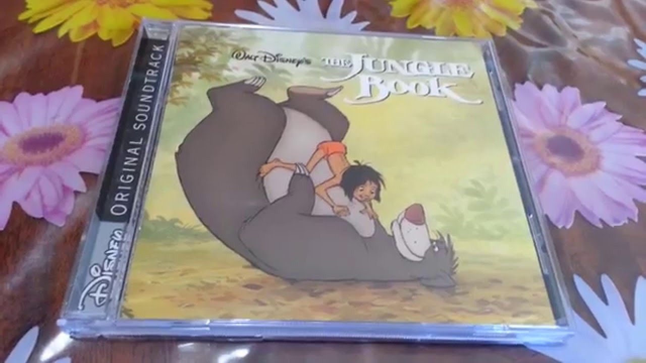 The Jungle Book SoundTrack CD New And Factory Sealed Unboxing