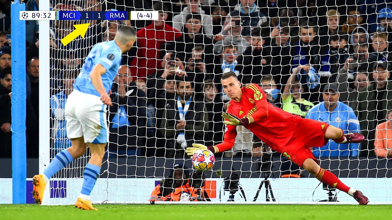 Andriy Lunin Top 33 Impossible Saves