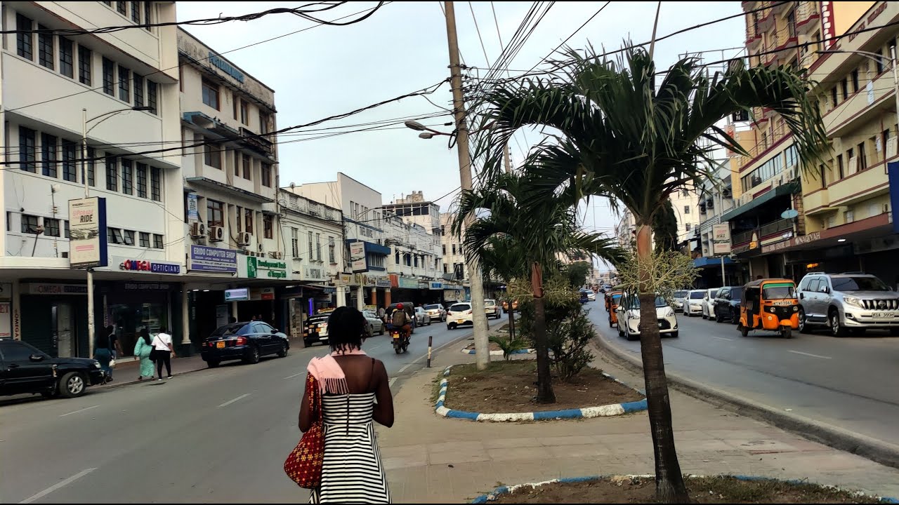 Beautiful Mombasa Town at Mama Ngina