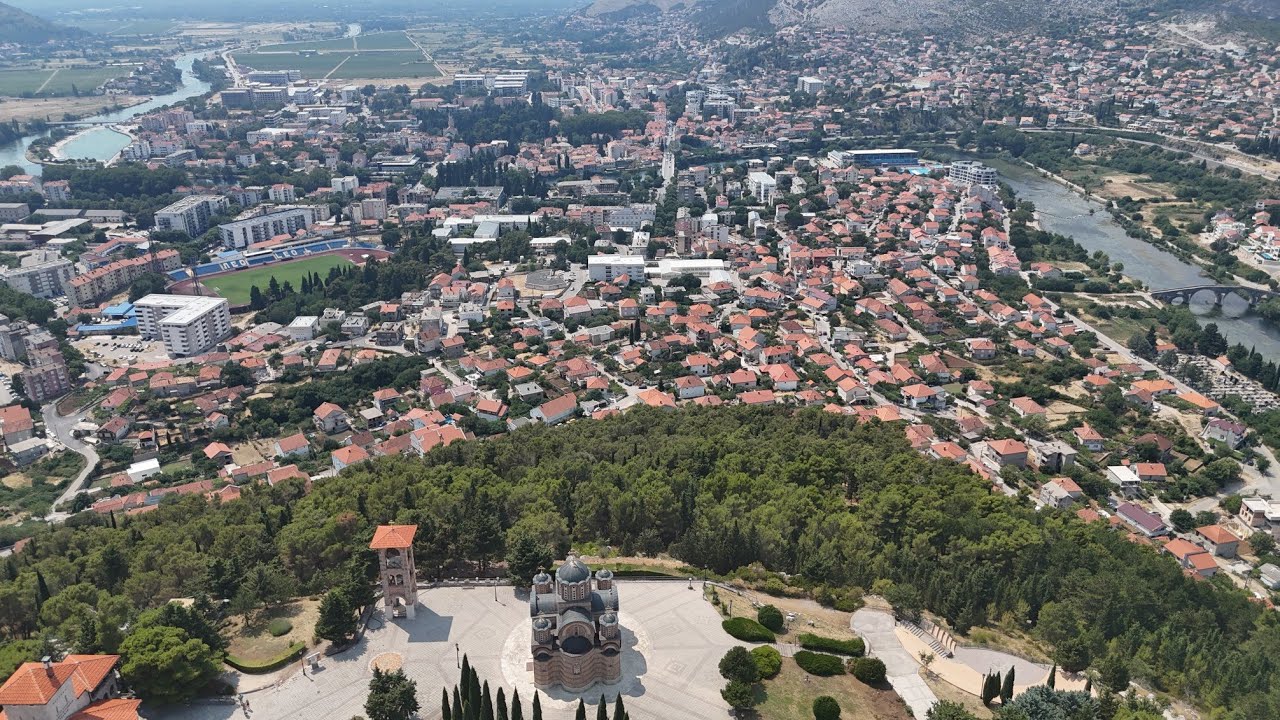 Trebinje - 16.07.2025. - dron snimak