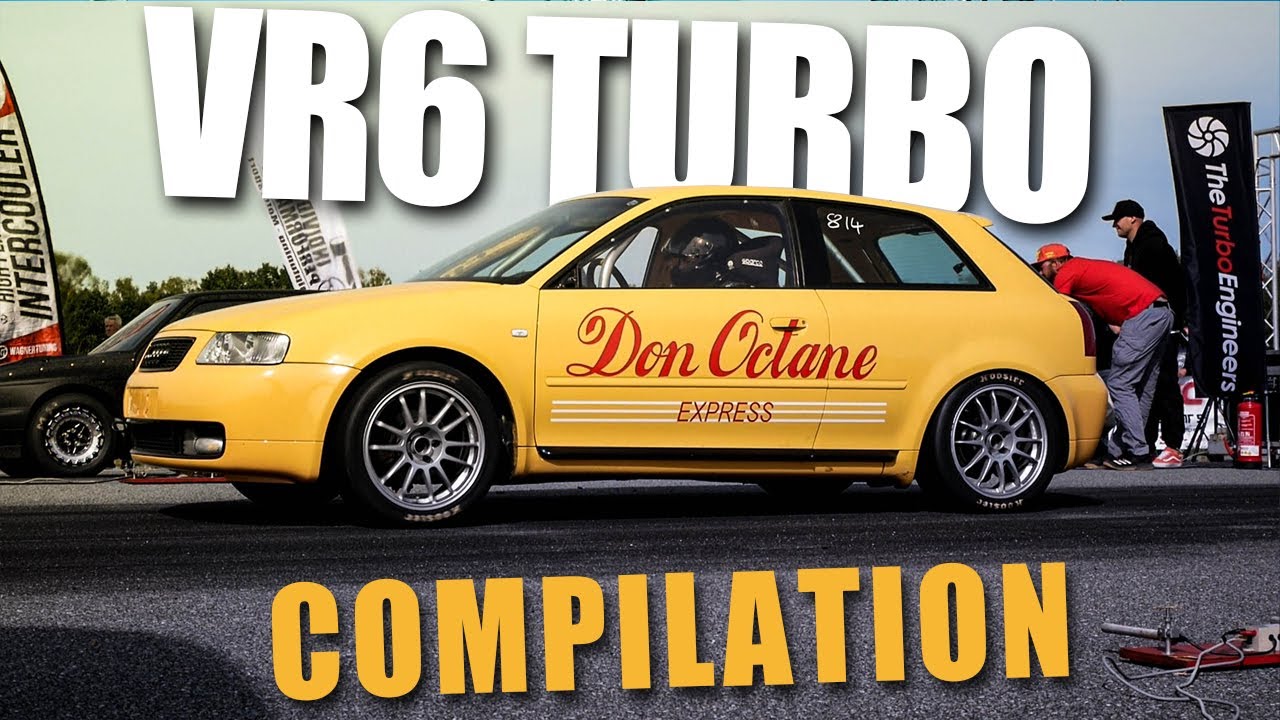 VR6 Turbo sound R30T Golf Audi S3 4Motion | acceleration compilation