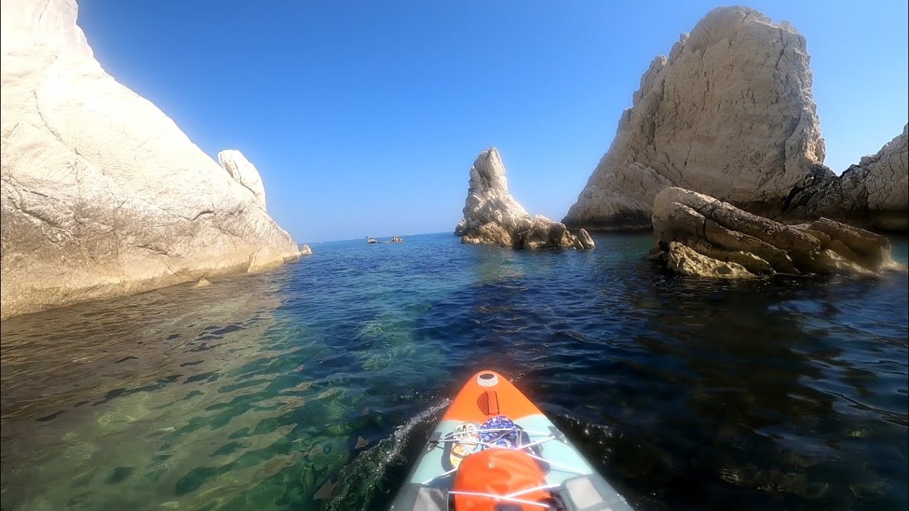 Sup al Conero. Numana - spiaggia dei gabbiani