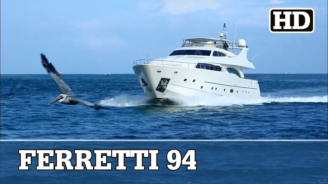 PARADISE | Ferretti 94 yacht in motion