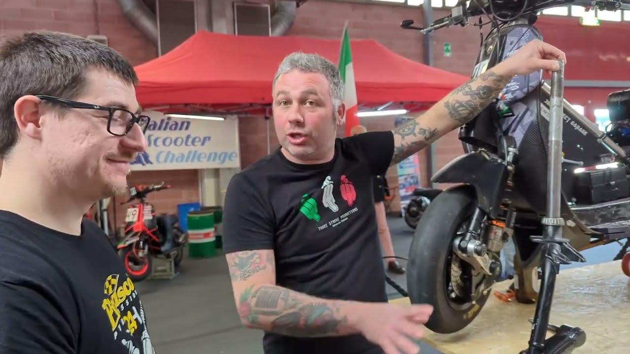Tutorial ammortizzatori pista per Vespa Endurance - Italian Scooter Challenge