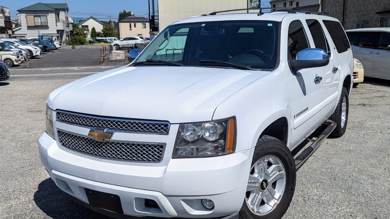 シボレー サバーバン LTZ 2008 V8 5.7 見た目より中身で勝負！元GMメカニックのファミリーカー！機関部良好！足回りも完璧な車両！車両紹介