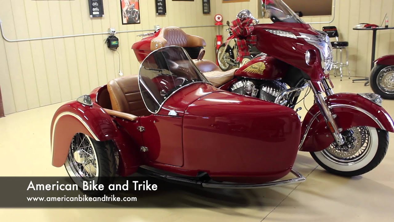 Indian Chieftain with Sidecar