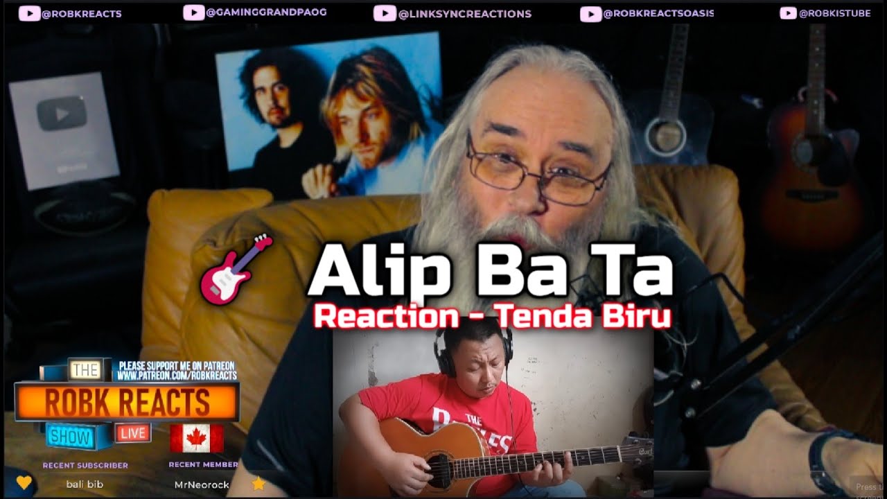 🎸 Alip Ba Ta Reaction - Tenda Biru Fingerstyle Cover 🎶 First Time Hearing - Requested