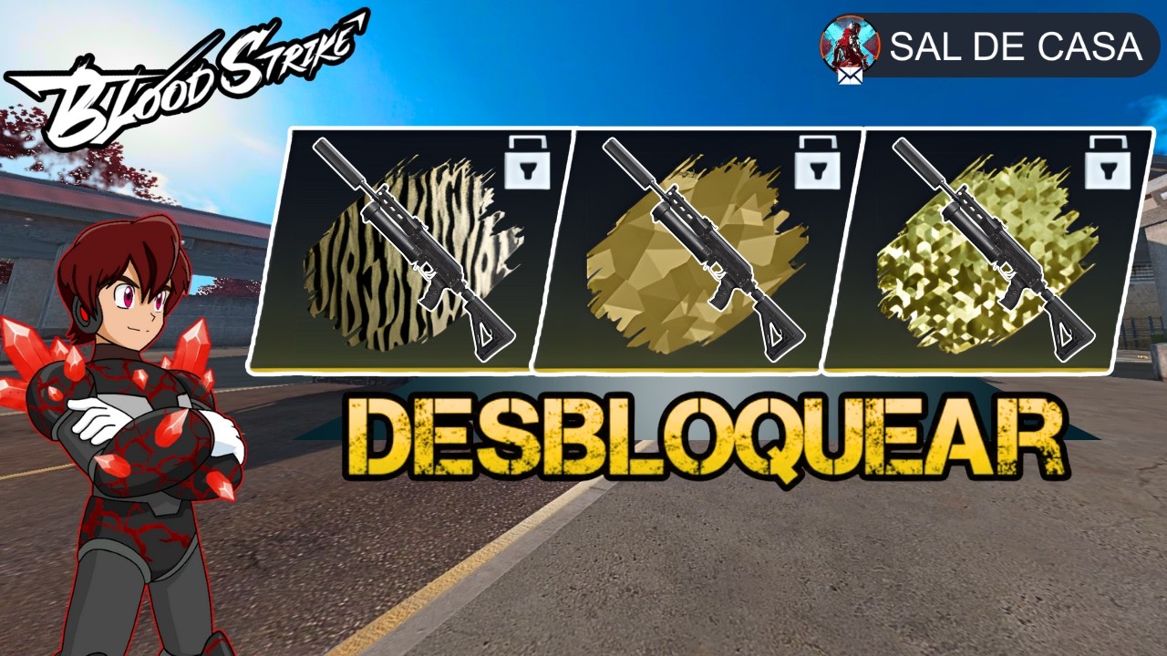 DESBLOQUEE el CAMUFLAJE MAS DIFICIL de la BIZON | BLOOD STRIKE | @ULTIMATE_JHON