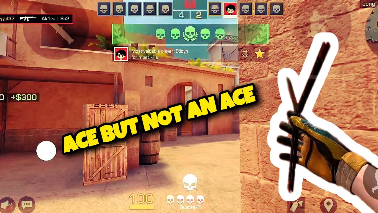 Ace but not an Ace. 3k with the Deagle.